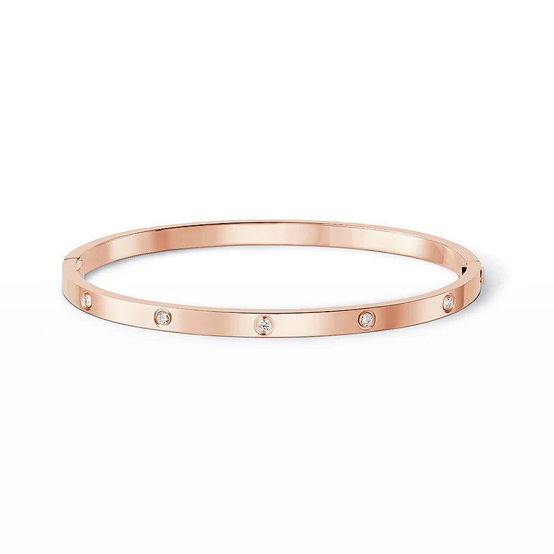 [⭐Corinne]LOVE BRACELET 3.65MM 10 DIAMONDS