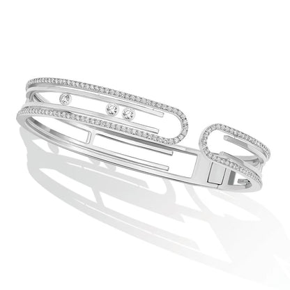 [⭐Corinne]MOVE 10TH PAVED DIAMOND BRACELET