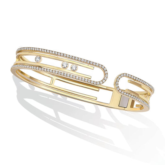 [⭐Corinne]MOVE 10TH PAVED DIAMOND BRACELET