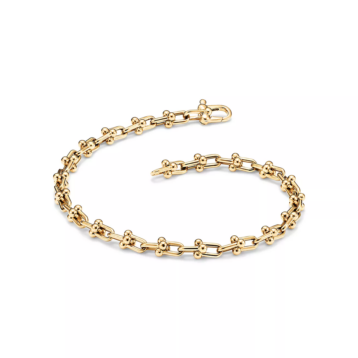 [Corinne]HARDWEAR MICRO LINK 44 MOTIF GOLD BRACELET