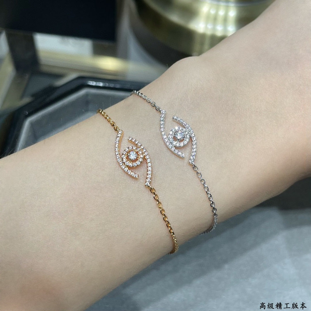 [⭐Corinne]Demo Eye Pave-Set Diamond Bracelet