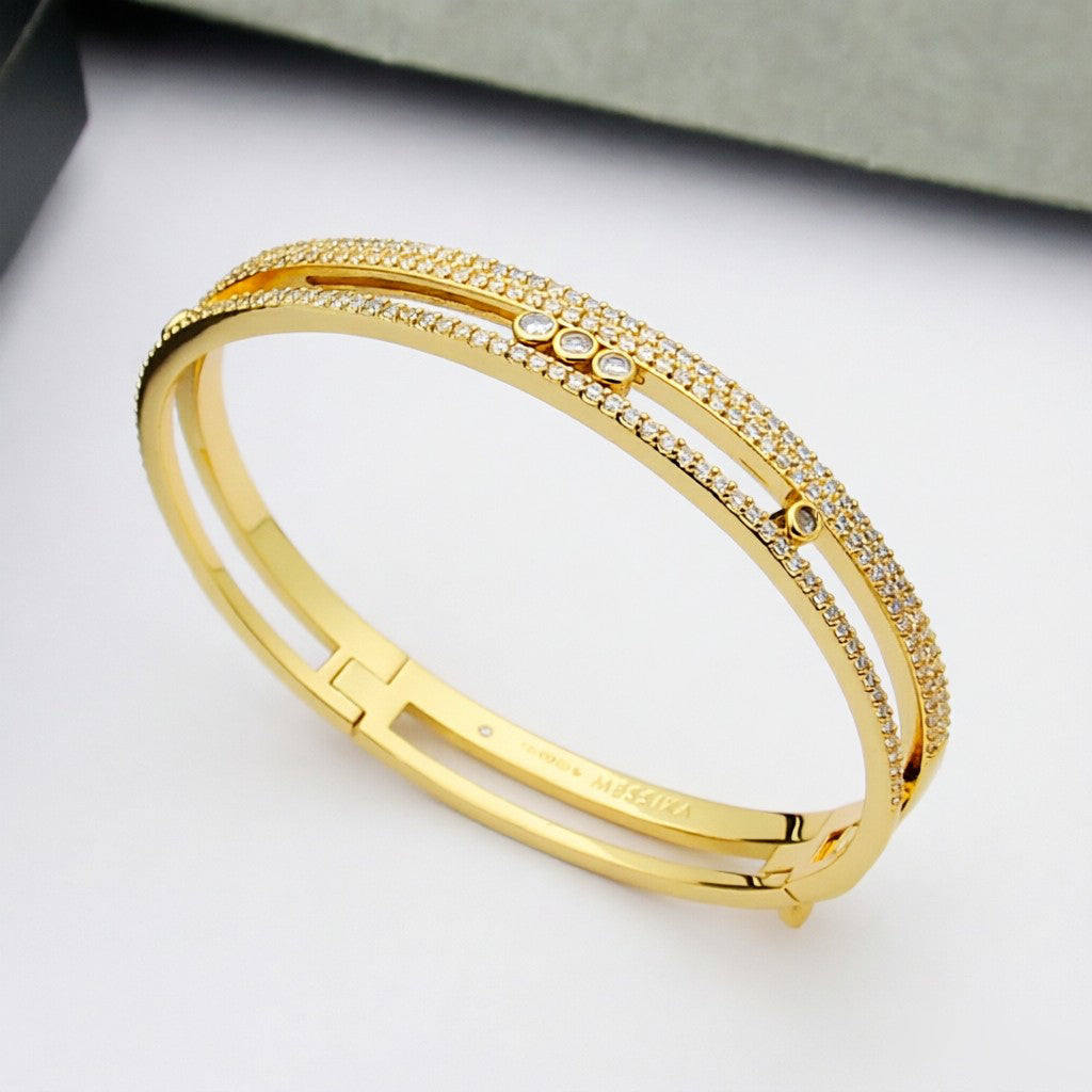 [⭐Corinne]Move Romane pavé bangle