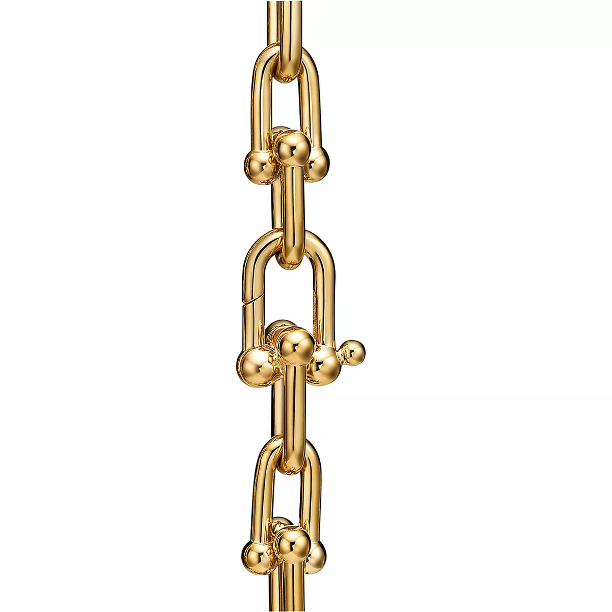 [Corinne]HARDWEAR MEDIUM LINK 20 MOTIF GOLD BRACELET