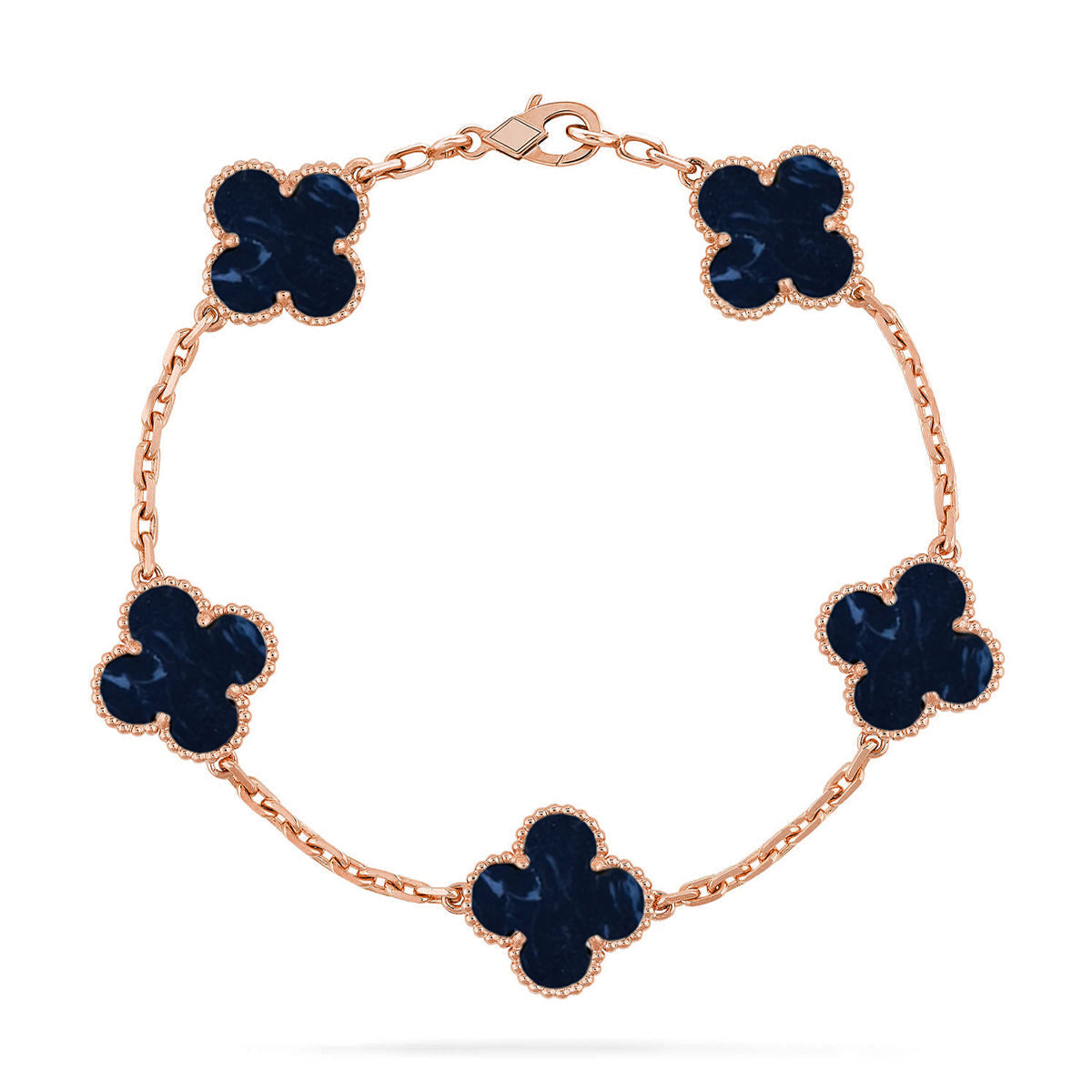 [⭐Corinne]CLOVER 5 MOTIF PIETERSITE BRACELET COLLECTION