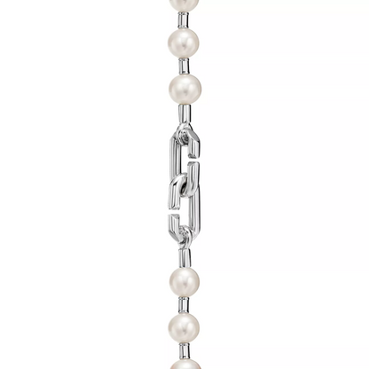 [Corinne]PEARL 7-8MM SILVER BRACELET