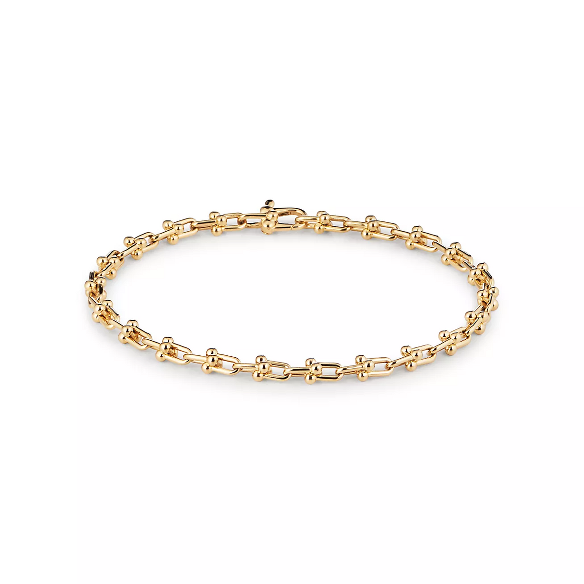[Corinne]HARDWEAR MICRO LINK 44 MOTIF GOLD BRACELET