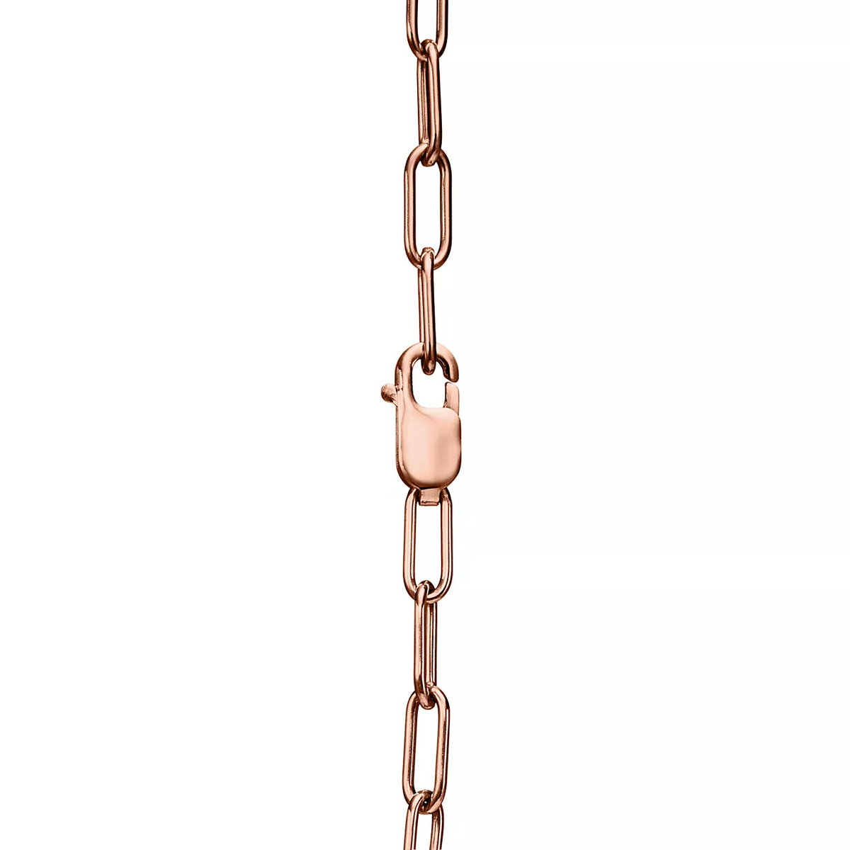 [Corinne]LOCK SMALL PENDANT PINK DIAMOND PINK GOLD NECKLACE