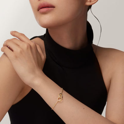 [⭐Corinne]LOVE BRACELET DOUBLE RING
