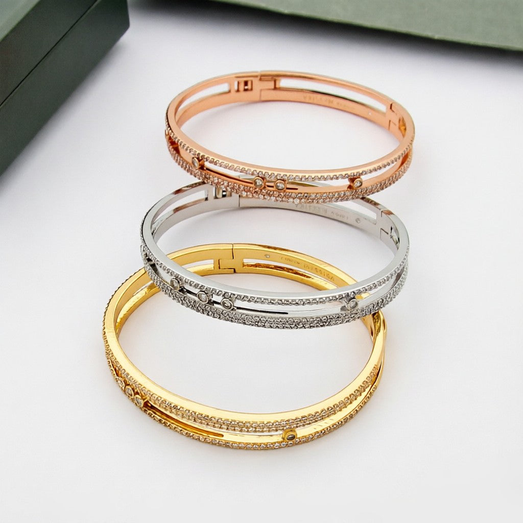 [⭐Corinne]Move Romane pavé bangle