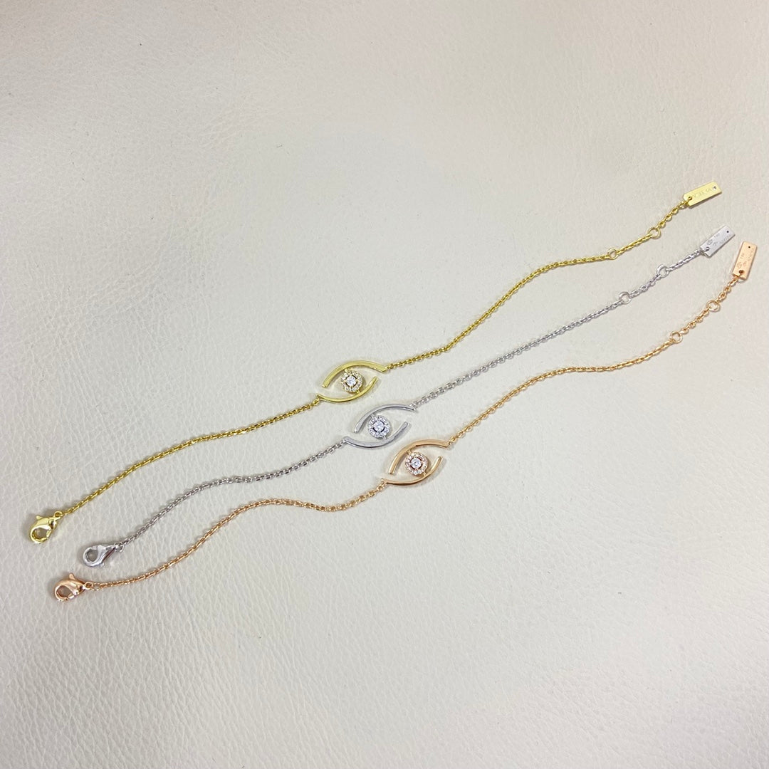 [⭐Corinne]Demo Eye Pave-Set Diamond Bracelet
