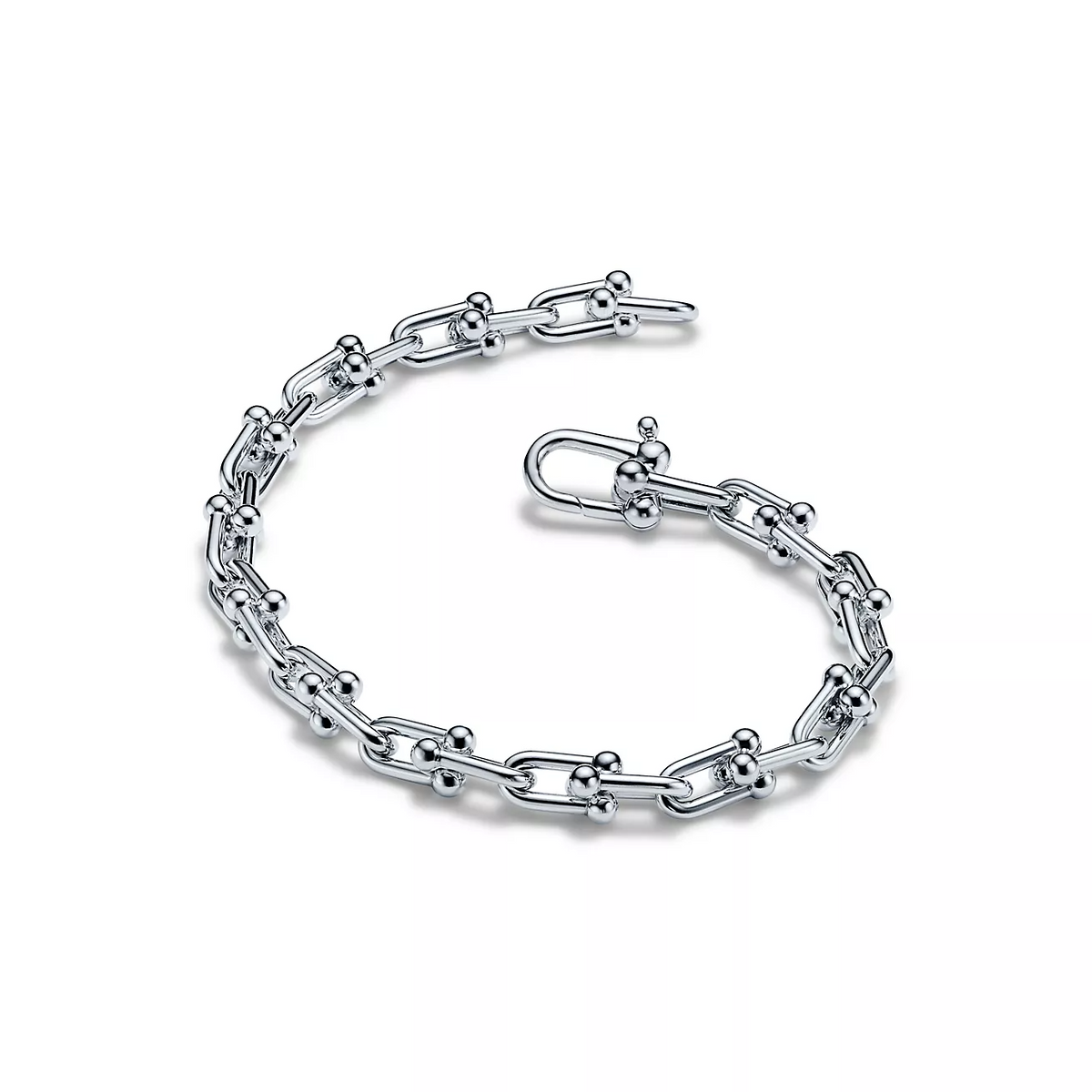 [Corinne]HARDWEAR SMALL LINK 26 MOTIF SILVER BRACELET