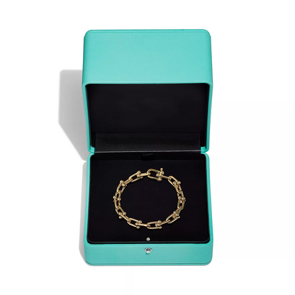 [Corinne]HARDWEAR MEDIUM LINK 20 MOTIF GOLD BRACELET