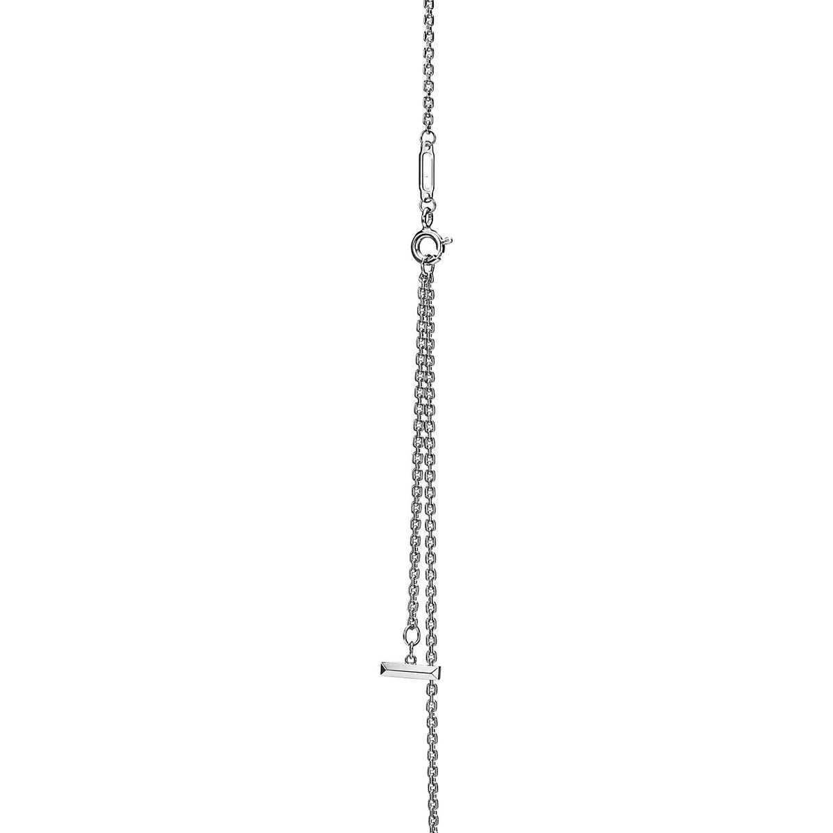 [Corinne]T CIRCLE PENDENT SILVER NECKLACE