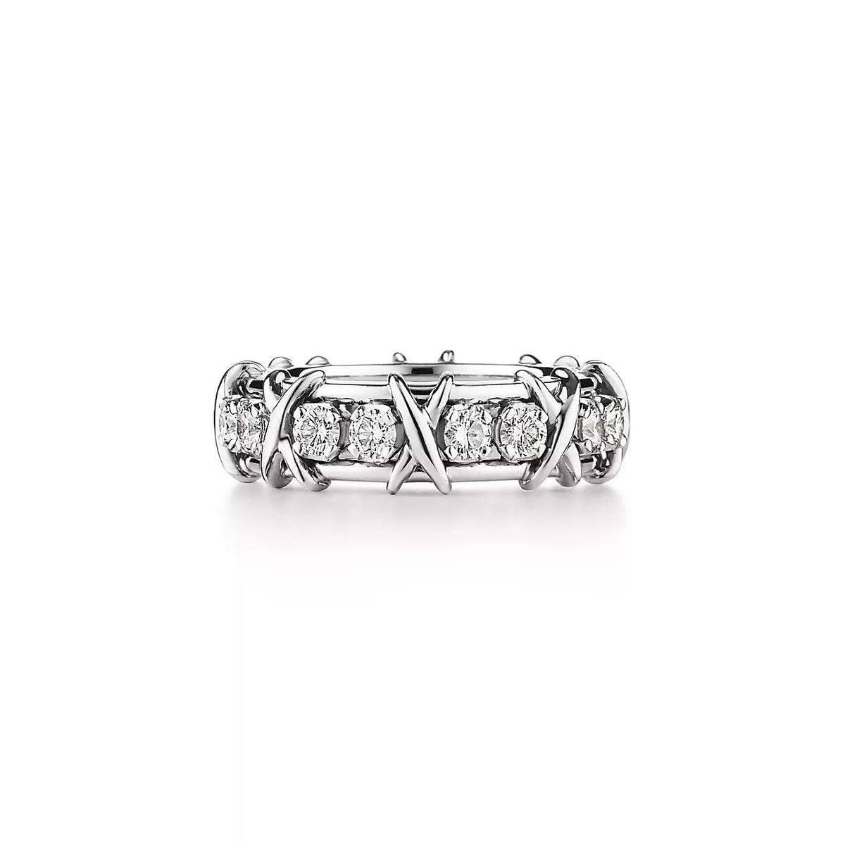 [Corinne]SIXTEEN STONE SILVER RING