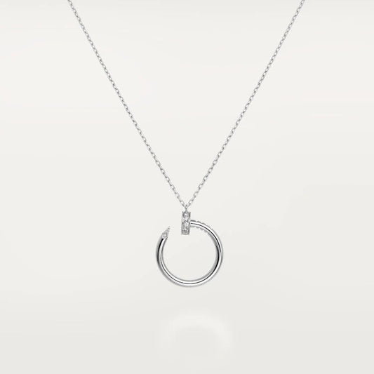 [⭐Corinne]JUSTE NECKLACE SILVER