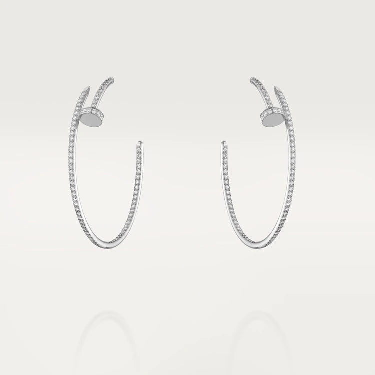 [⭐Corinne]JUSTE EARRINGS FULL DIAMONDS 1.8MM