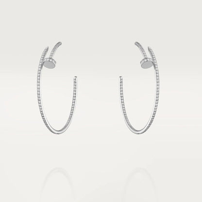 [⭐Corinne]JUSTE EARRINGS FULL DIAMONDS 1.8MM