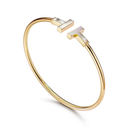 [Corinne]T BRACELET 1.8MM MOP PINK GOLD