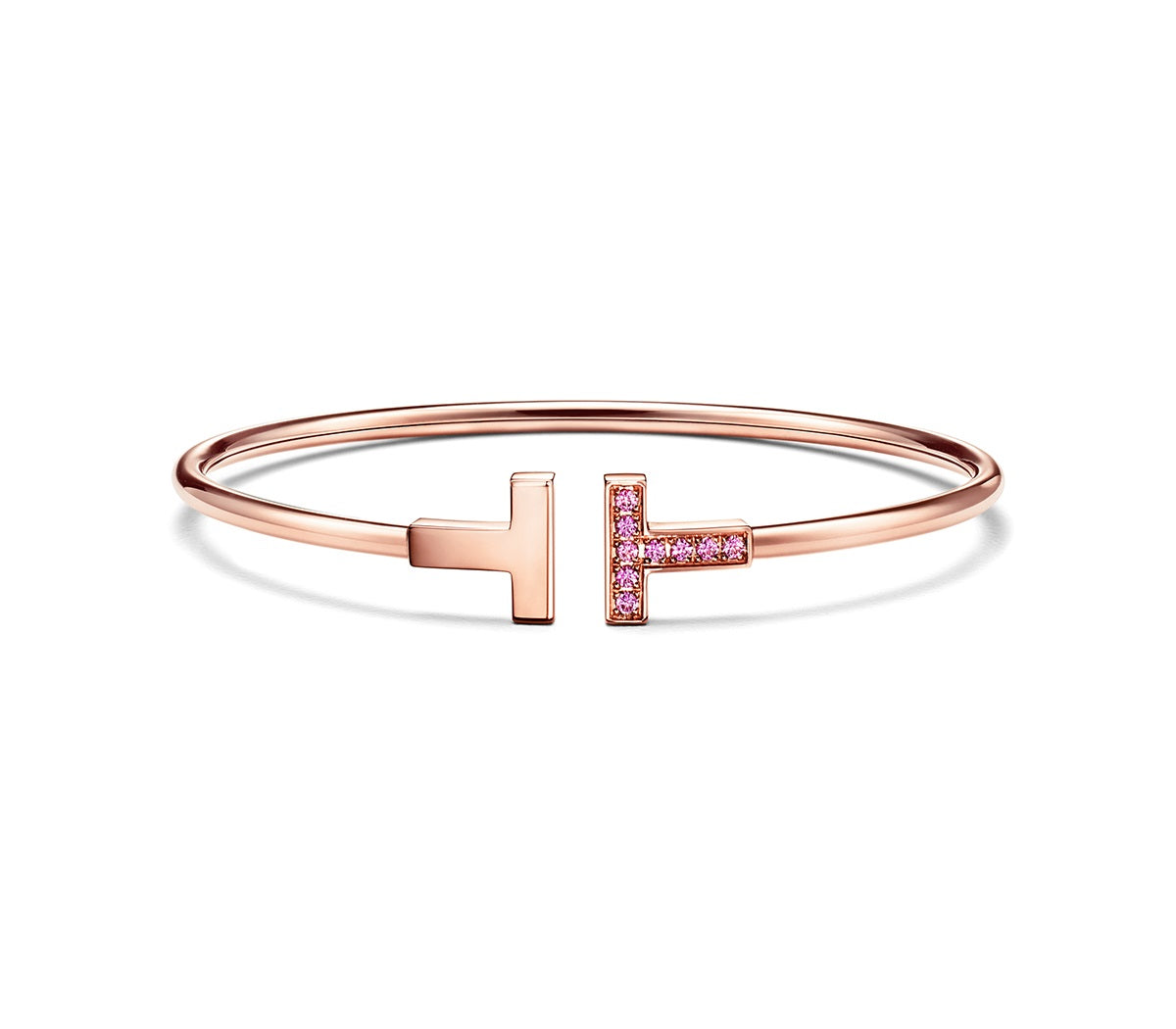 [Corinne]T PINK GOLD PINK DIAMOND BRACELET