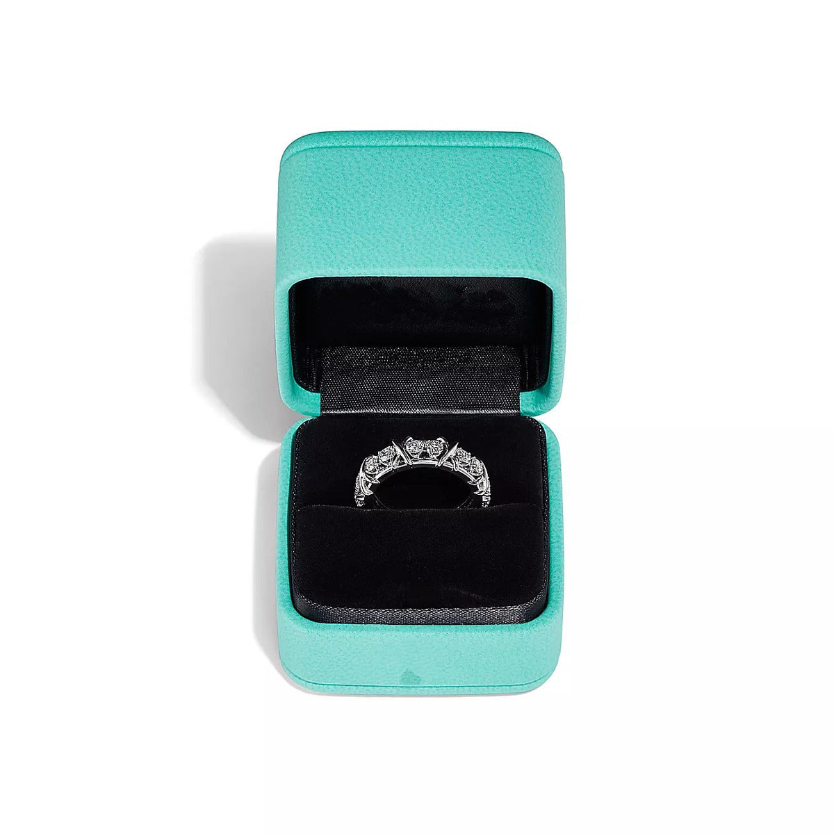 [Corinne]SIXTEEN STONE SILVER RING