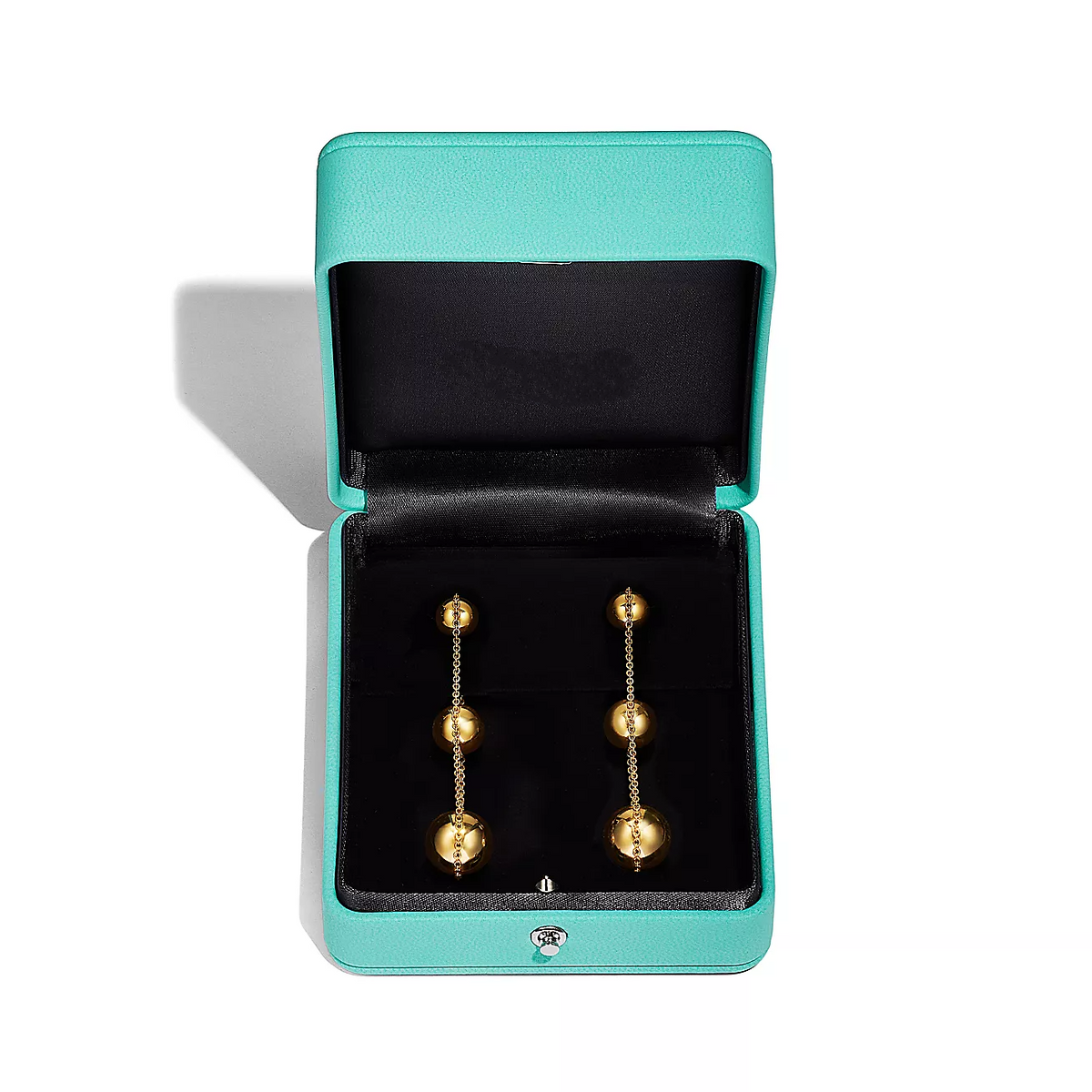[Corinne]TRIPLE DROP GOLD EARRINGS