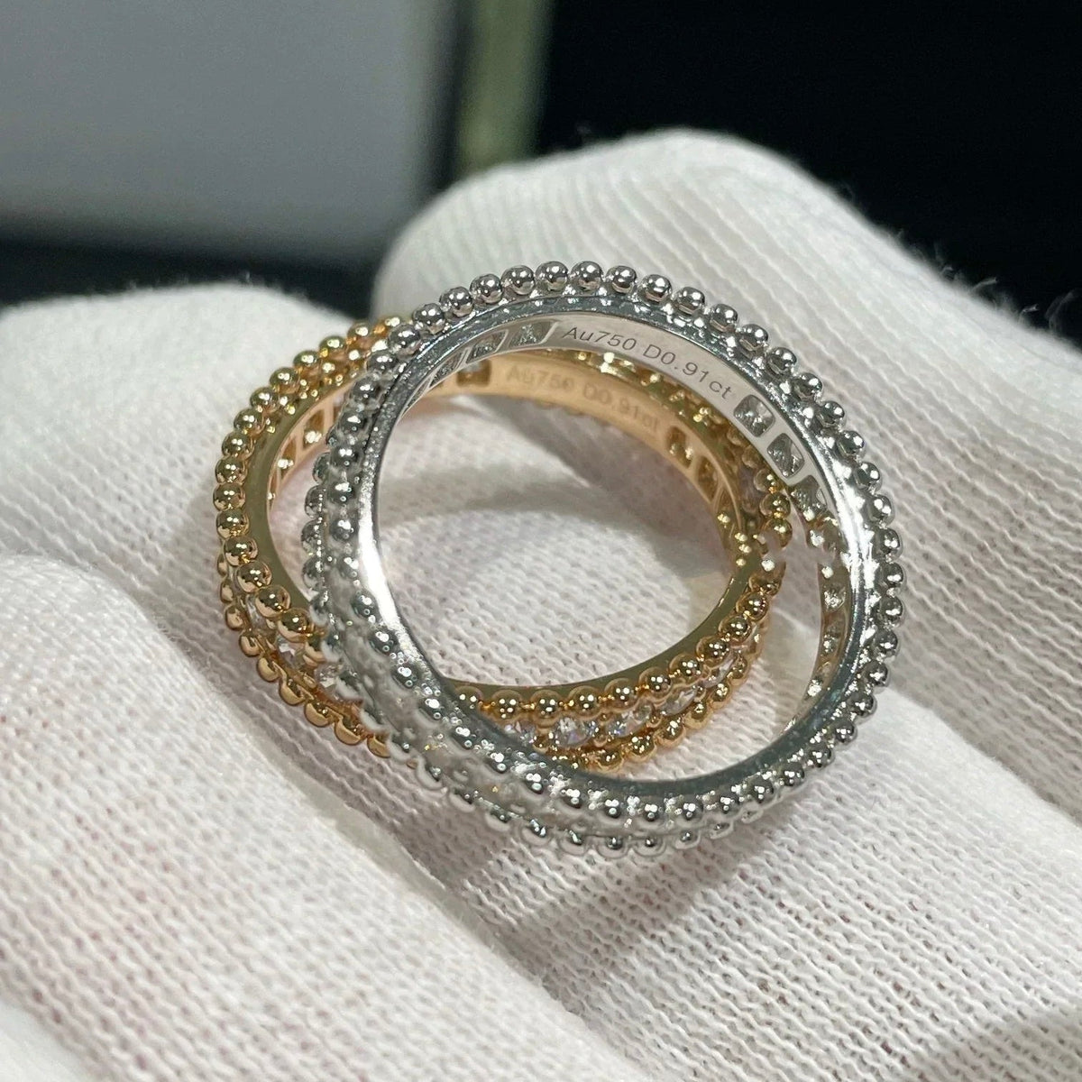 [⭐Corinne]PERLEE DIAMOND ROSE GOLD RING