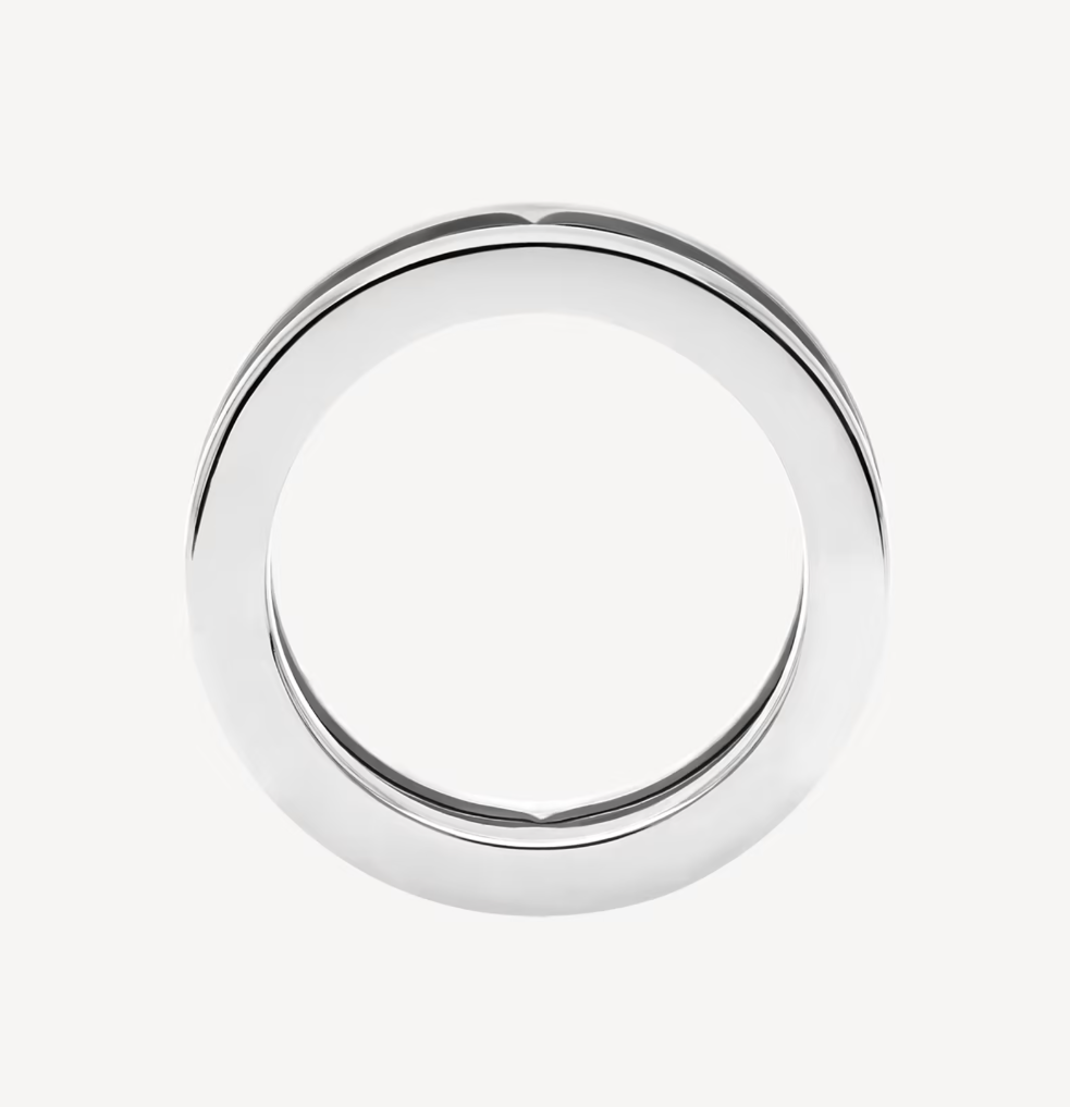 [⭐Corinne]ZERO 1 ONE-BAND WITH OPENWORK LOGO SPIRAL RING