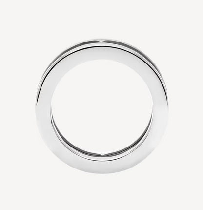 [⭐Corinne]ZERO 1 ONE-BAND WITH OPENWORK LOGO SPIRAL RING