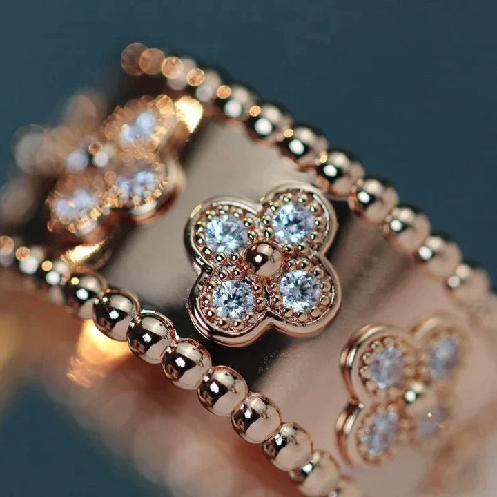 [⭐Corinne]CLOVER KALEIDOSCOPE RING 10MM