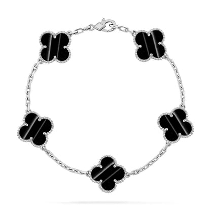 [⭐Corinne] CLOVER 5 MOTIF PULSAR STONE BRACELET COLLECTION