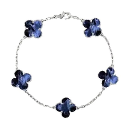 [⭐Corinne]CLOVER 5 MOTIF PIETERSITE BRACELET COLLECTION