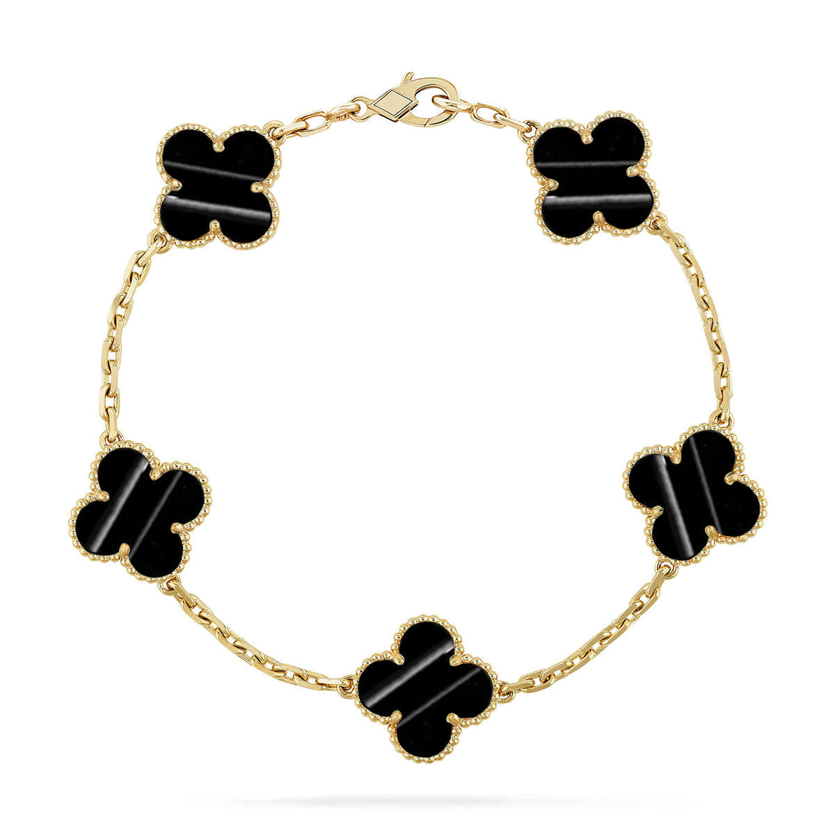 [⭐Corinne] CLOVER 5 MOTIF PULSAR STONE BRACELET COLLECTION