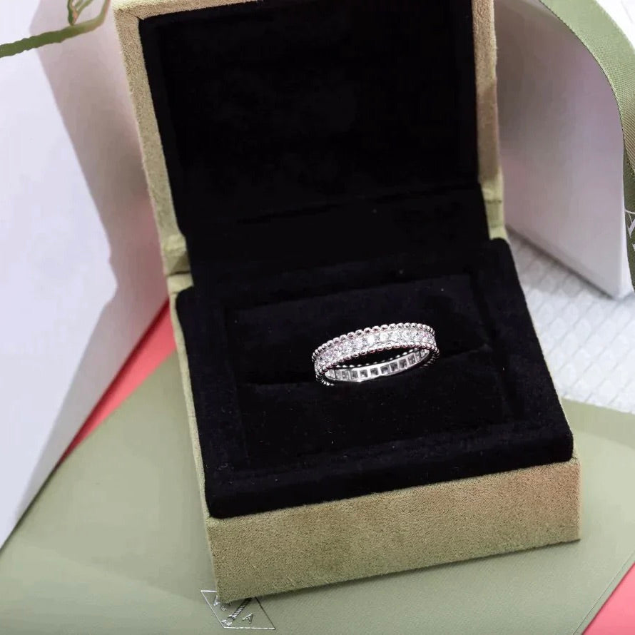 [⭐Corinne]PERLEE DIAMOND SILVER RING