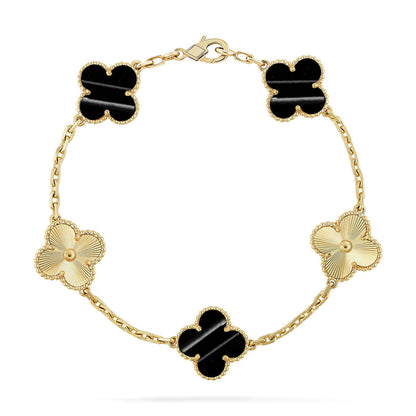 [⭐Corinne] CLOVER 5 MOTIF PULSAR STONE BRACELET COLLECTION