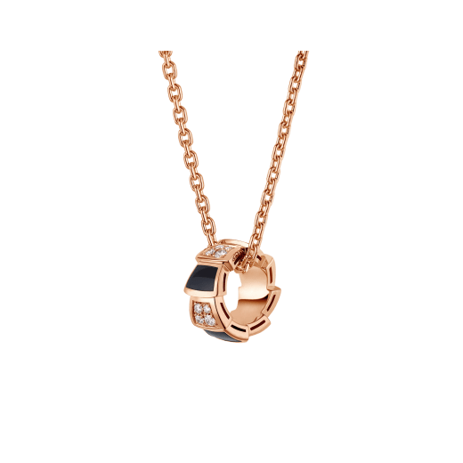 [⭐Corinne]SERPENTI PEDANT DIAMOND NECKLACE