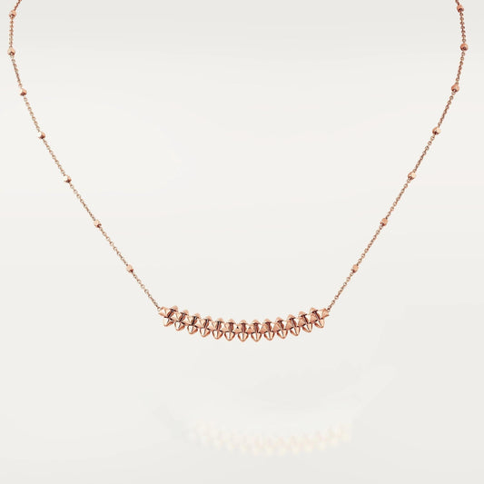 [⭐Corinne]CLASH PINK GOLD NECKLACE