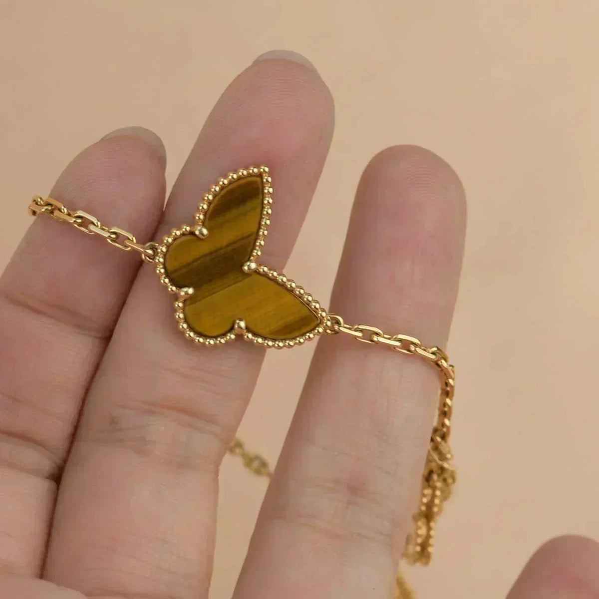 [⭐Corinne]LUCKY SPRING 5 MOTIF GOLD BRACELET