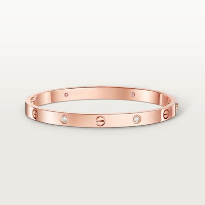 [⭐Corinne]LOVE BRACELET 4.8MM 4 DIAMONDS