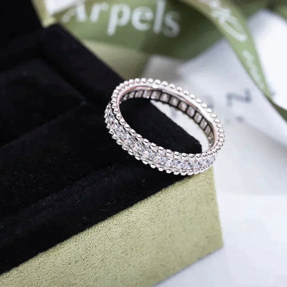 [⭐Corinne]PERLEE DIAMOND SILVER RING