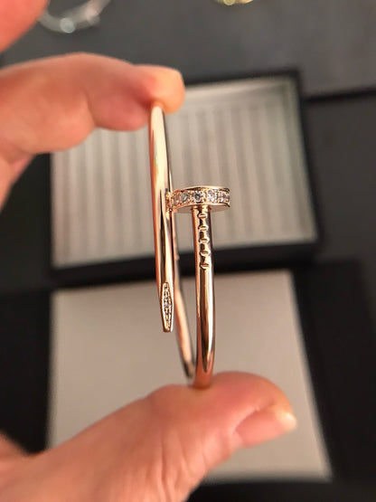 [⭐Corinne]JUSTE BRACELET 3.5MM DIAMONDS