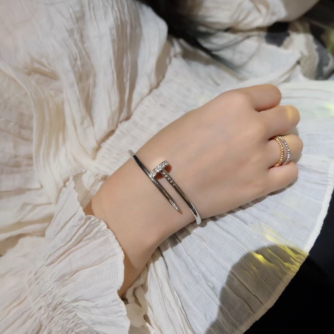 [⭐Corinne]JUSTE BRACELET 3.5MM DIAMONDS