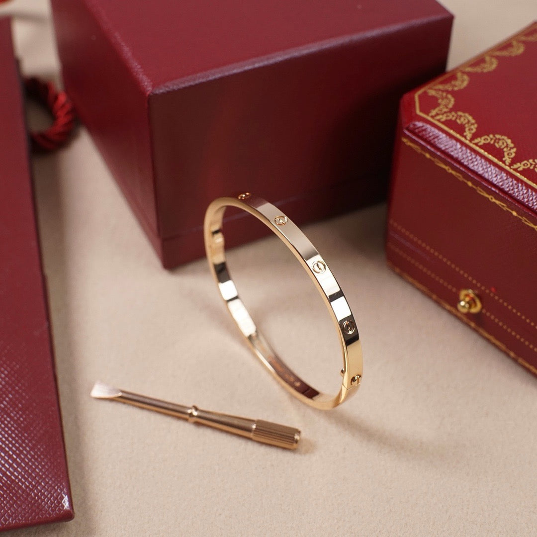 [⭐Corinne]LOVE BRACELET 3.65MM NO DIAMONDS