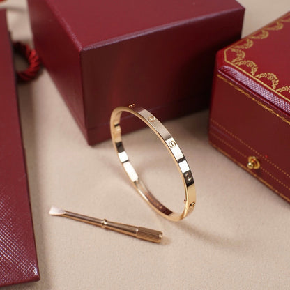 [⭐Corinne]LOVE BRACELET 3.65MM NO DIAMONDS