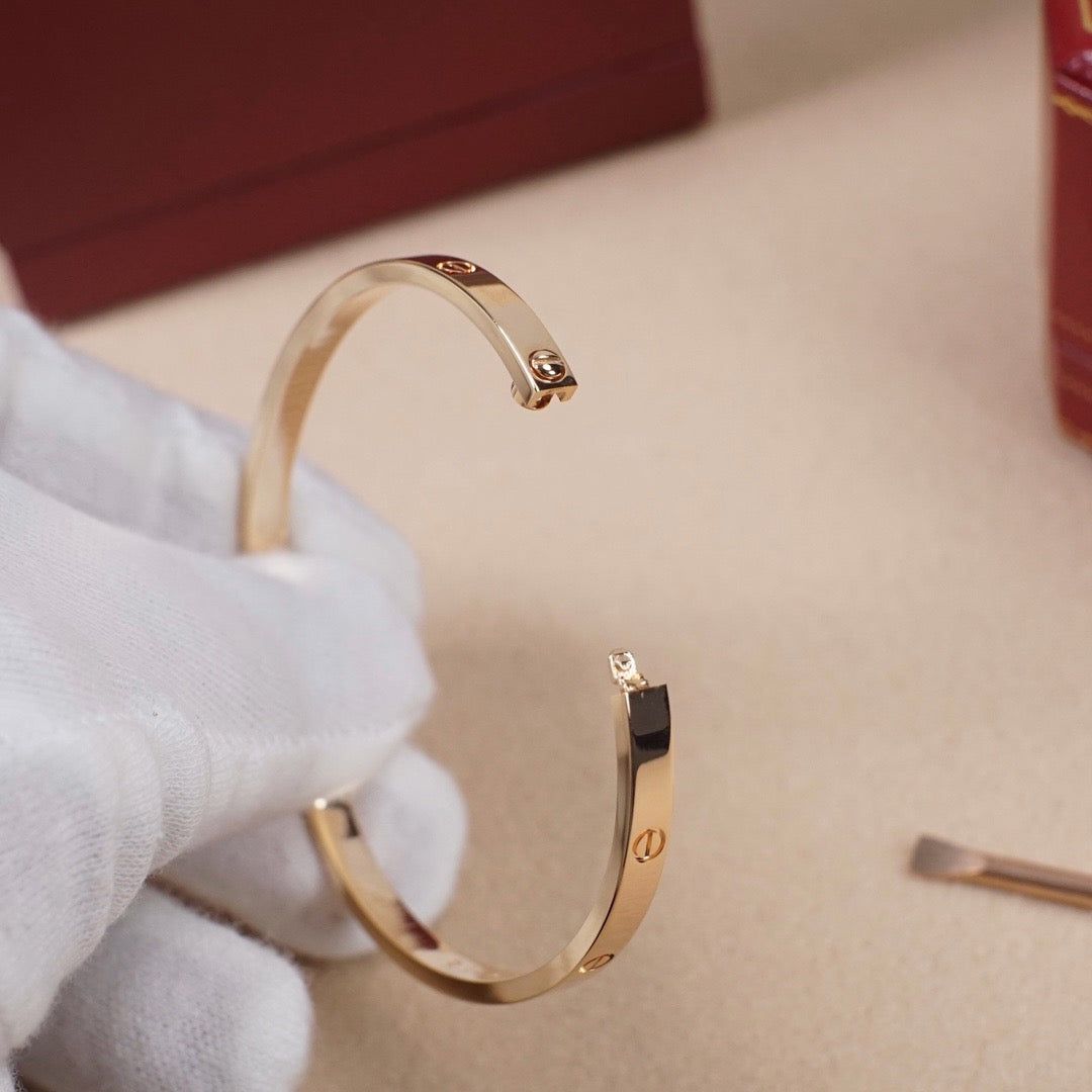 [⭐Corinne]LOVE BRACELET 3.65MM NO DIAMONDS