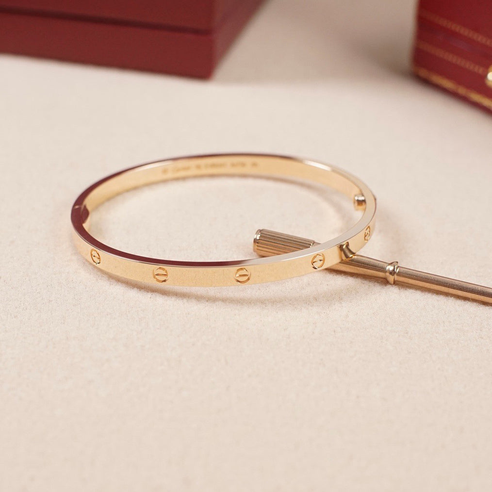 [⭐Corinne]LOVE BRACELET 3.65MM NO DIAMONDS