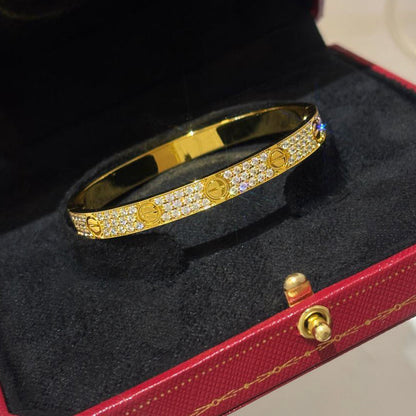 [⭐Corinne]LOVE BRACELET 6.1MM DIAMOND-PAVED