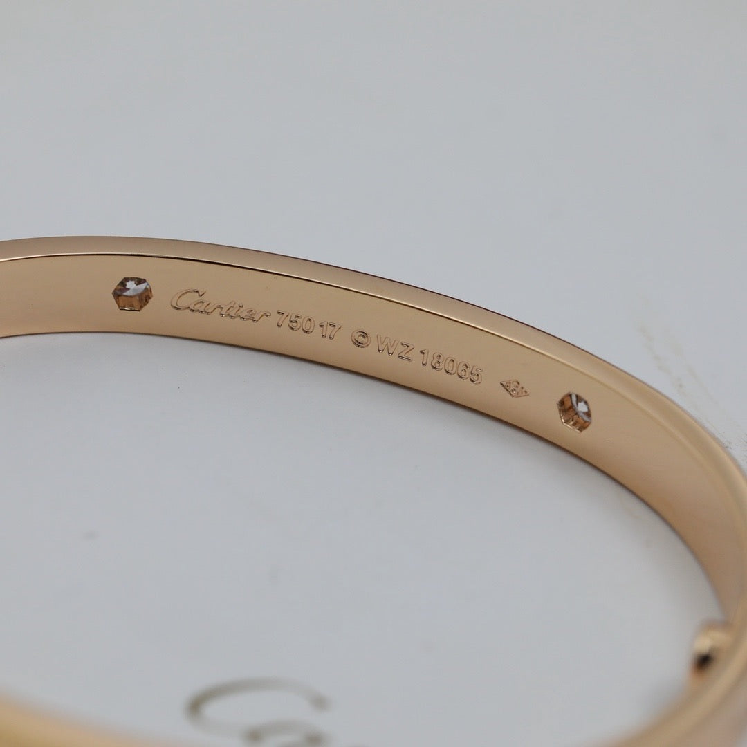[⭐Corinne]LOVE BRACELET 6.1MM 4 DIAMONDS
