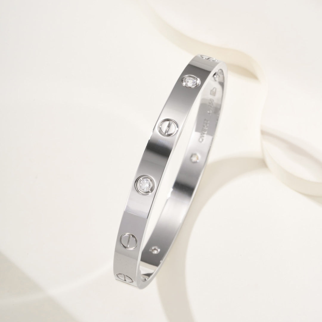 [⭐Corinne]LOVE BRACELET 6.1MM 4 DIAMONDS