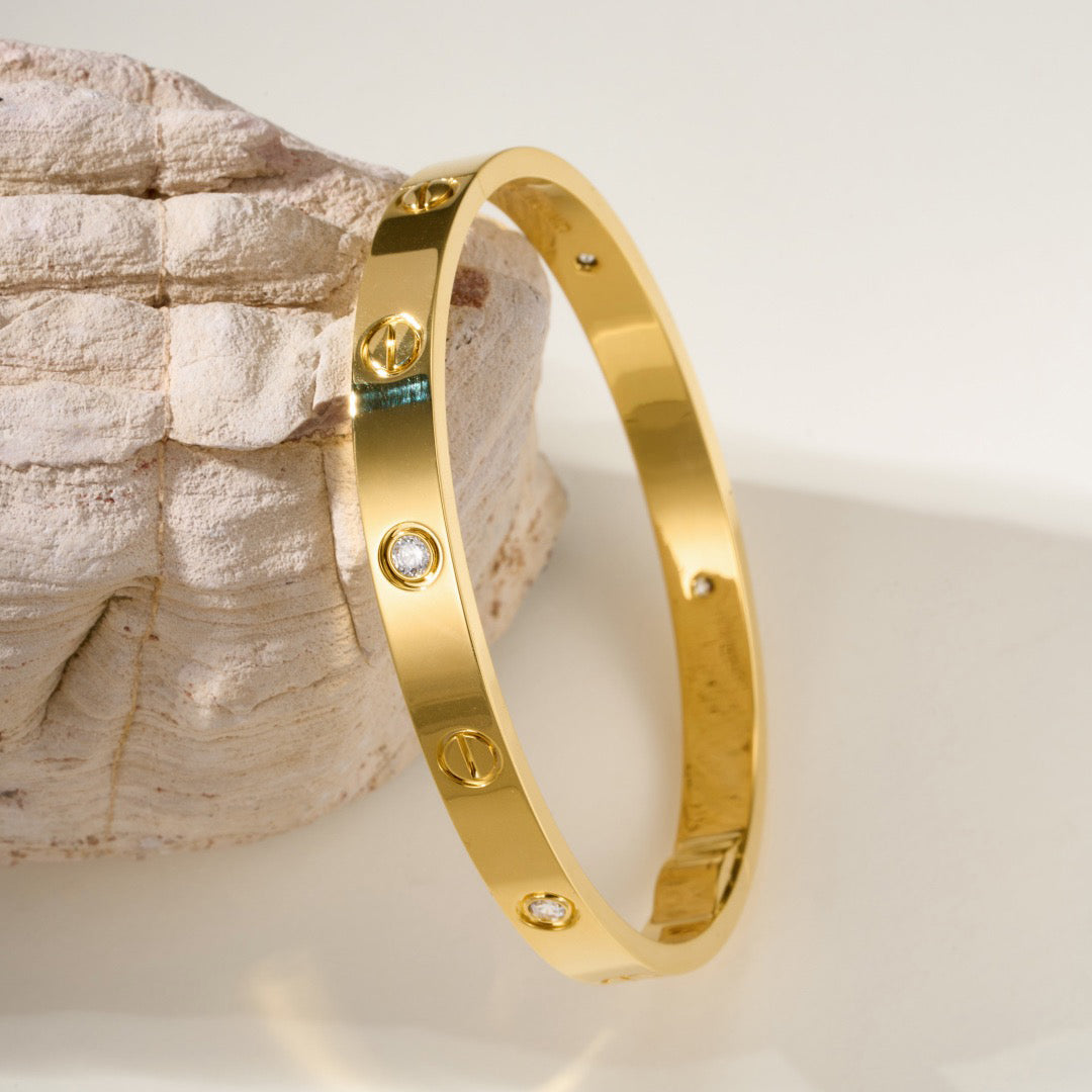 [⭐Corinne]LOVE BRACELET 6.1MM 4 DIAMONDS
