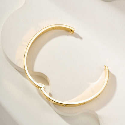[⭐Corinne]LOVE BRACELET 6.1MM 4 DIAMONDS